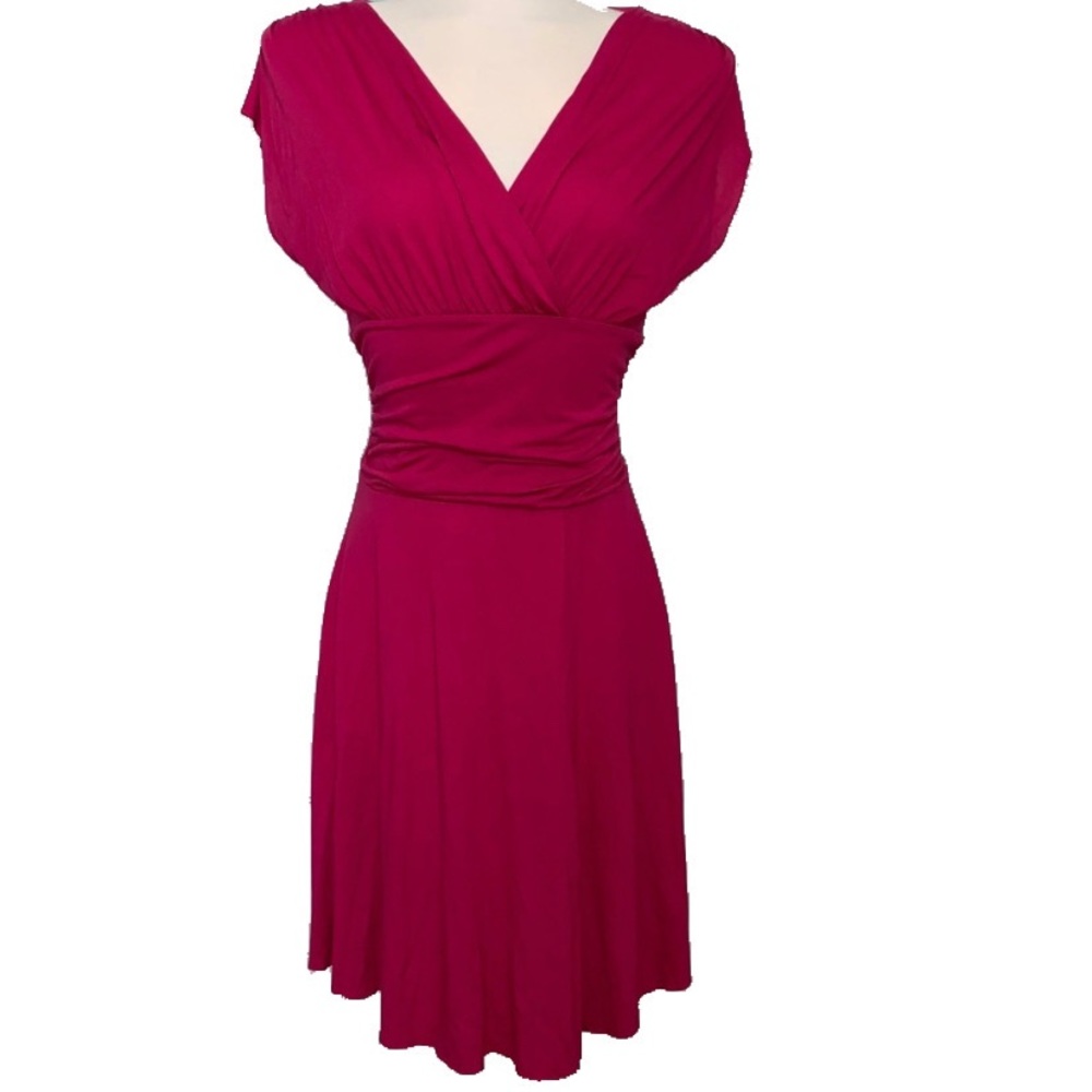 Old navy pink surplice dress